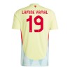 Spania Lamine Yamal 19 Borte EM 2024 - Herre Fotballdrakt